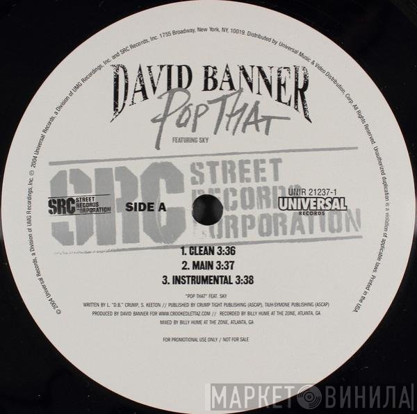 David Banner - Pop That
