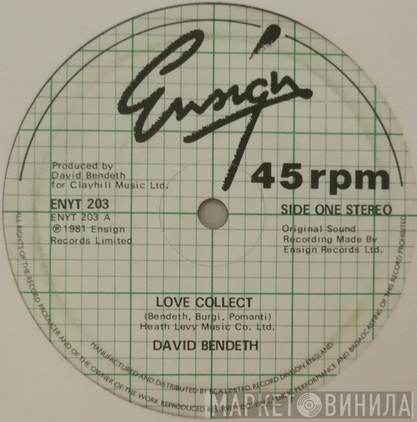 David Bendeth - Love Collect