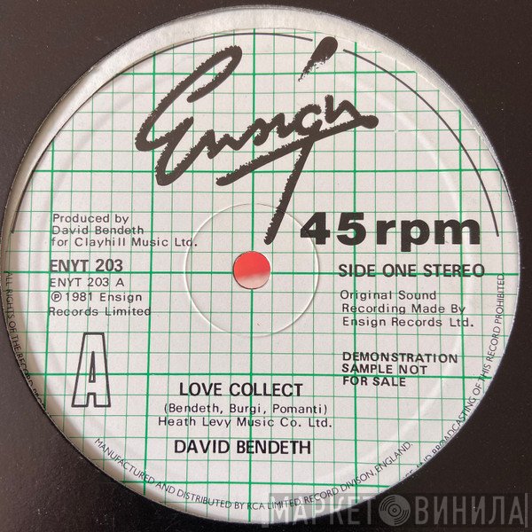 David Bendeth - Love Collect
