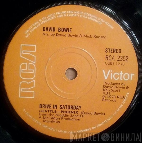 David Bowie  - Drive-In Saturday