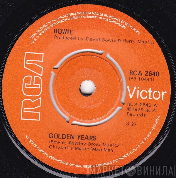 David Bowie  - Golden Years
