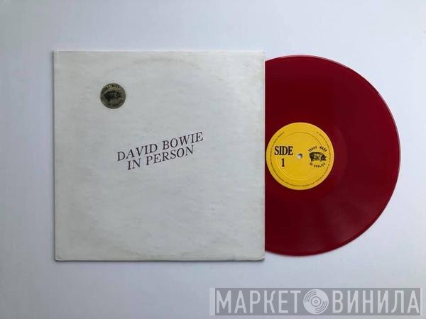 David Bowie  - In Person