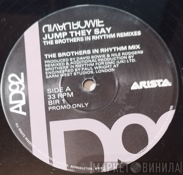 David Bowie - Jump They Say (The Brothers In Rhythm Remixes)