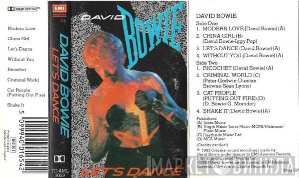 David Bowie  - Let's Dance