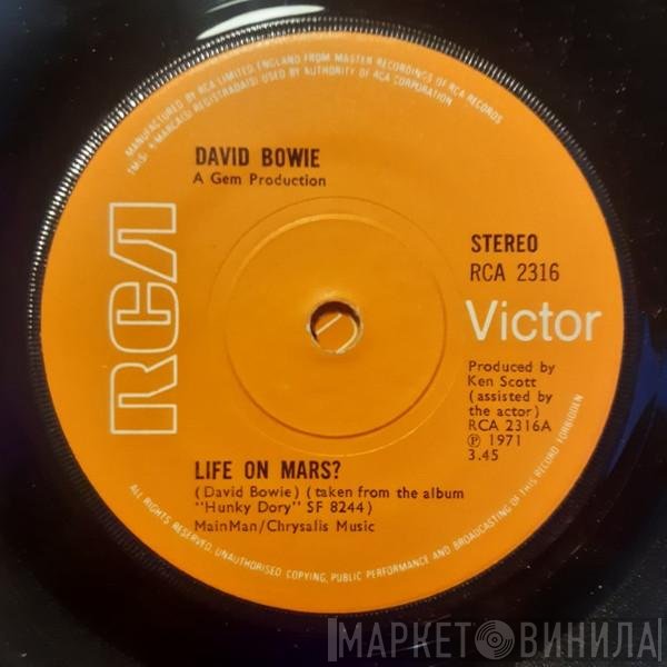 David Bowie - Life On Mars