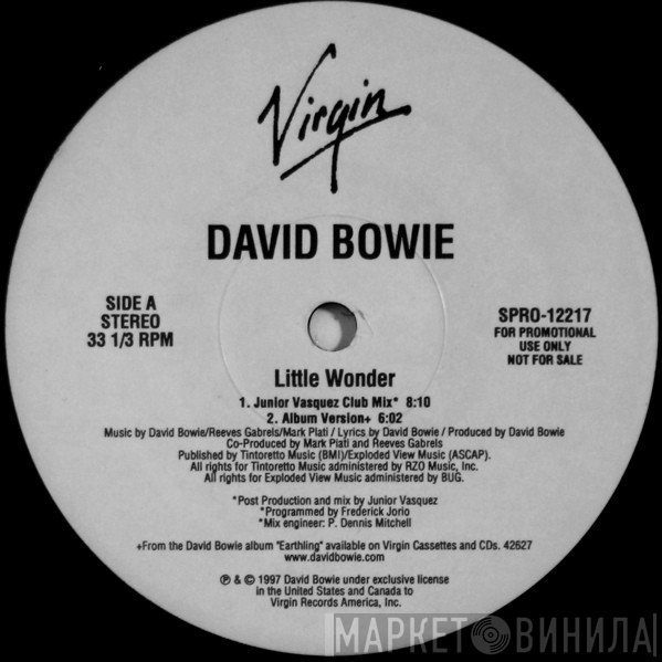 David Bowie - Little Wonder