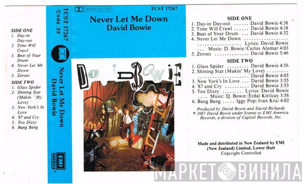 David Bowie  - Never Let Me Down