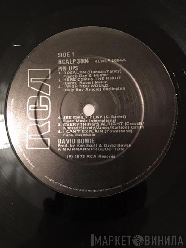 David Bowie  - Pinups