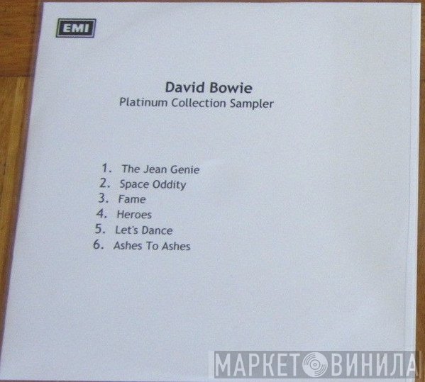 David Bowie  - The Platinum Collection Sampler
