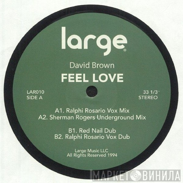 David Brown  - Feel Love