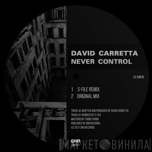 David Carretta  - Never Control