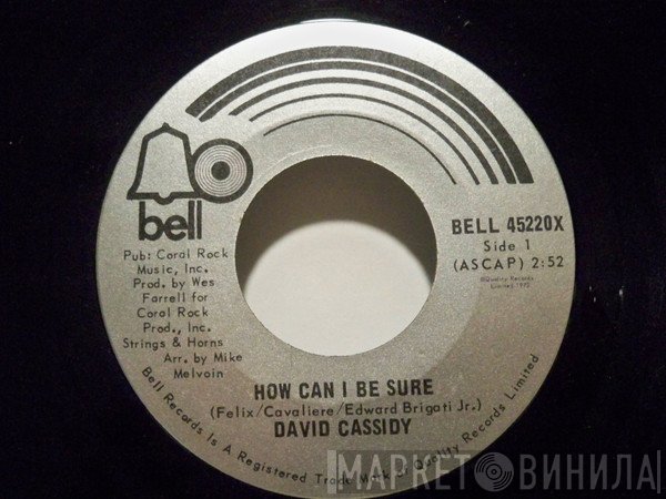 David Cassidy  - How Can I Be Sure / Ricky's Tune