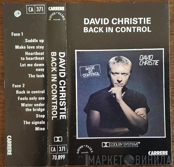 David Christie  - Back In Control