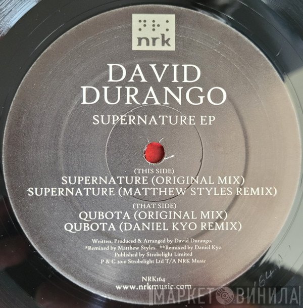 David Durango - Supernature EP