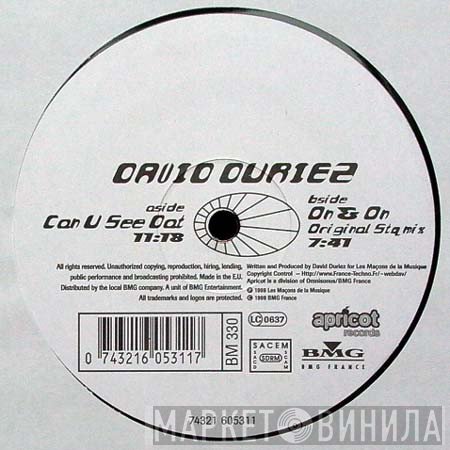 David Duriez - Can U See Dat / On & On