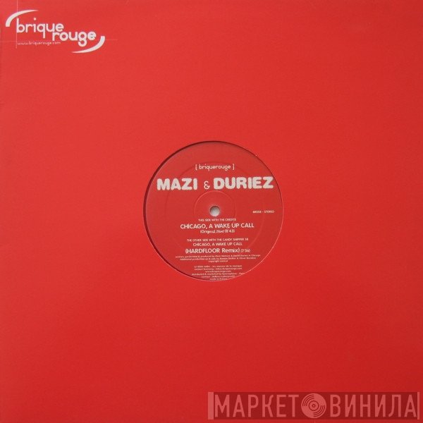 David Duriez, Mazi Namvar - Chicago, A Wake Up Call