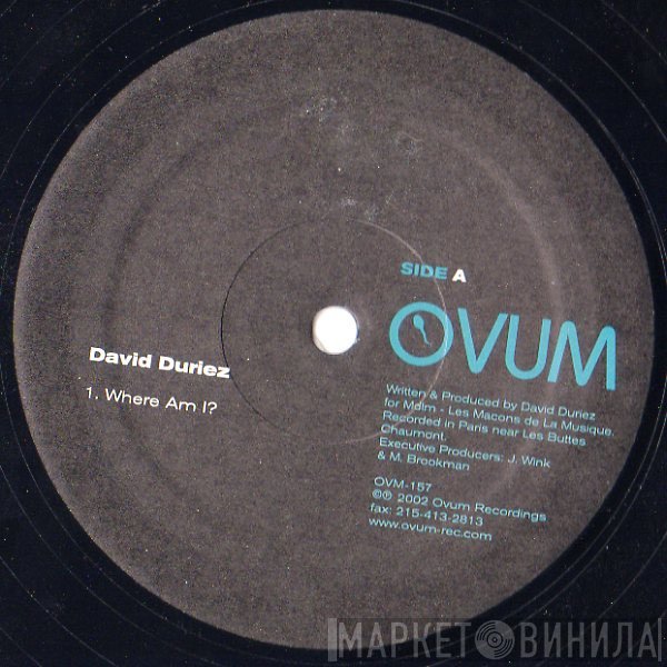 David Duriez - Where Am I?