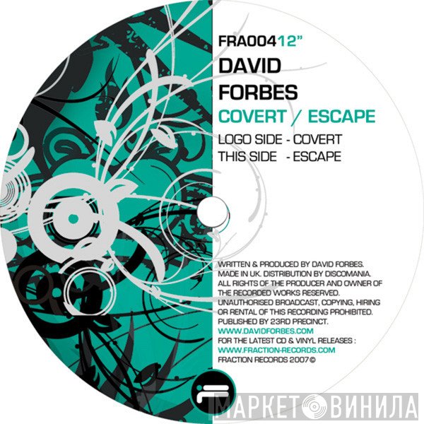 David Forbes  - Covert / Escape