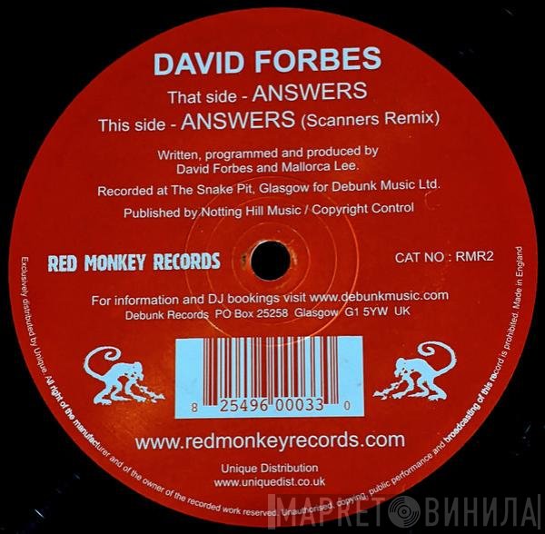 David Forbes  - Answers