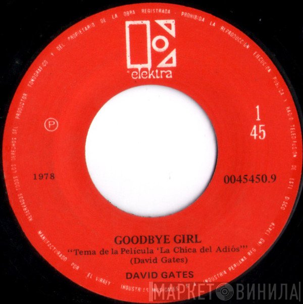 David Gates  - Goodbye Girl / Sunday Rider
