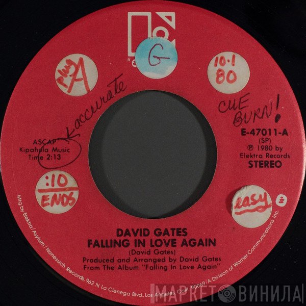 David Gates  - Falling In Love Again