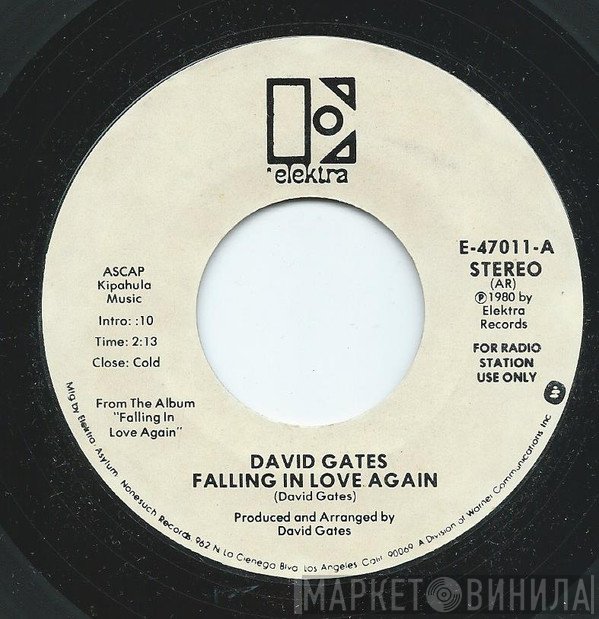 David Gates  - Falling In Love Again