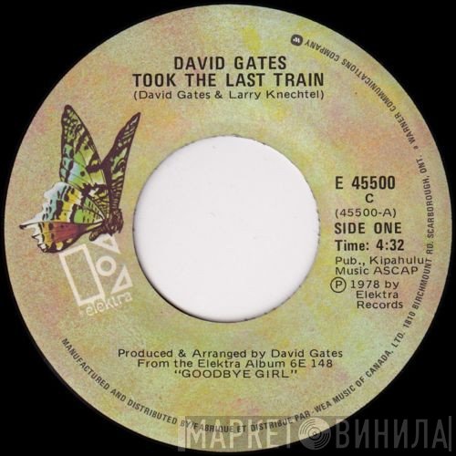 David Gates  - Took The Last Train