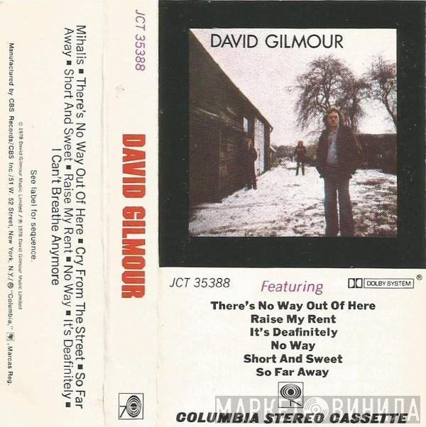 David Gilmour  - David Gilmour