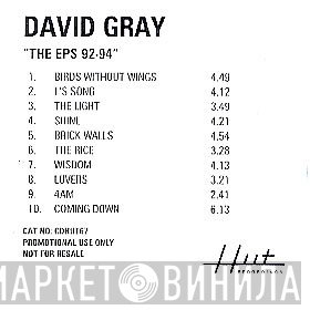 David Gray - The EP's 92-94