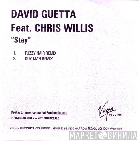 David Guetta Feat. Chris Willis  - Stay