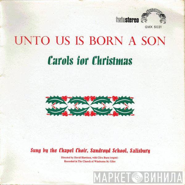 David Harrison  - Unto Us Is Born A Son (Carols For Christmas)