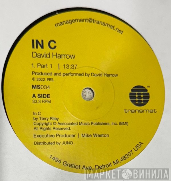 David Harrow - IN C