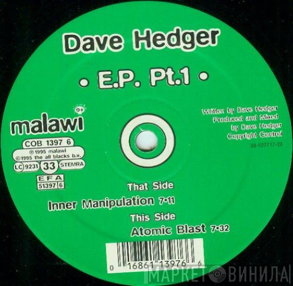 David Hedger - E.P. Pt.1