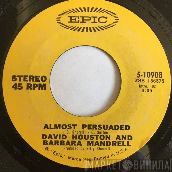 David Houston And Barbara Mandrell  - Almost Persuaded