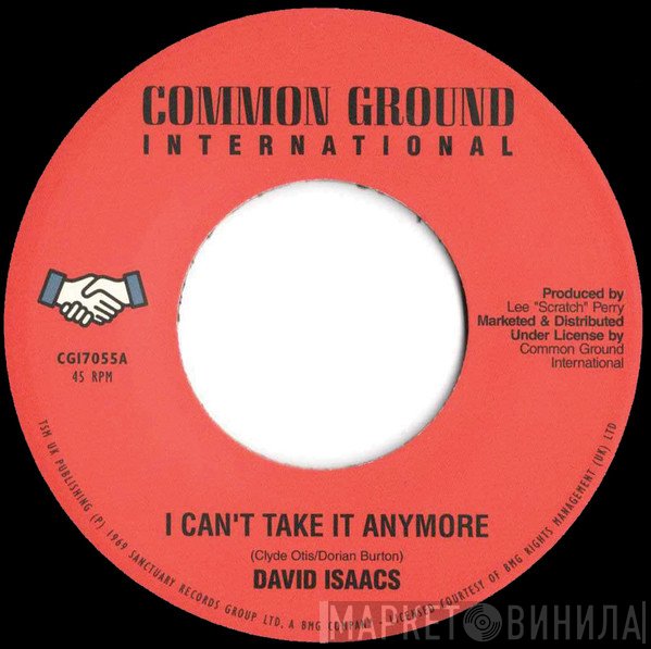 David Isaacs, Lambert Douglas - I Can't Take It Anymore / Anyway