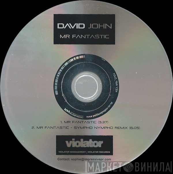David John  - Mr Fantastic