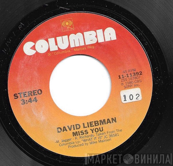 David Liebman  - Miss You