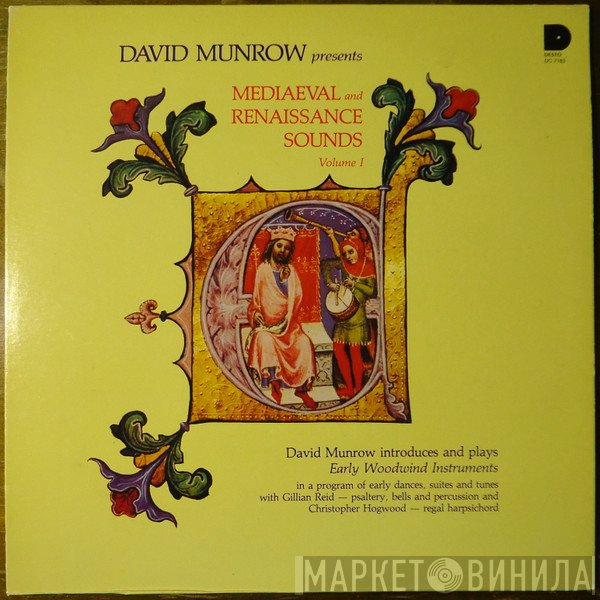 David Munrow  - Medieval And Renaissance Sounds, Volume I