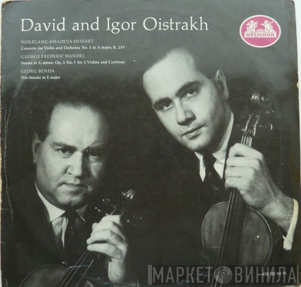 David Oistrach, Igor Oistrach, Wolfgang Amadeus Mozart, Georg Friedrich Händel, Georg Anton Benda - David And Igor Oistrakh