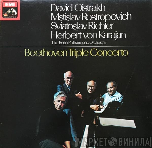 David Oistrach, Mstislav Rostropovich, Sviatoslav Richter, Herbert von Karajan, Berliner Philharmoniker, Ludwig van Beethoven - Triple Concerto
