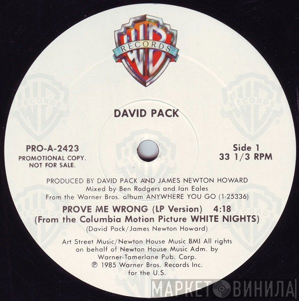David Pack - Prove Me Wrong
