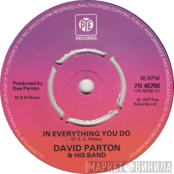 David Parton - In Everything You Do