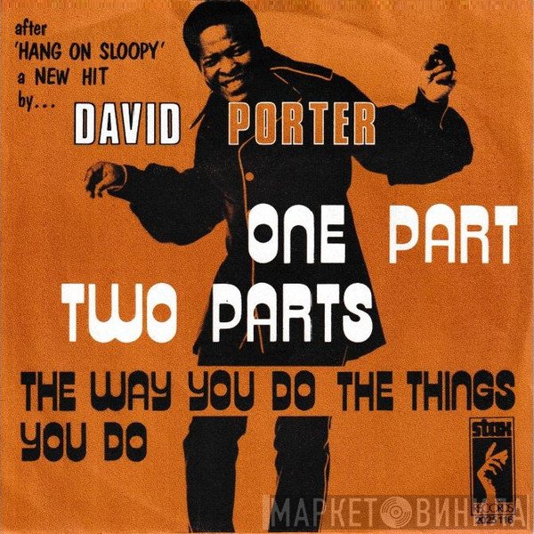 David Porter  - One Part Two Parts