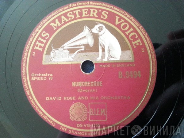 David Rose & His Orchestra - One Love / Humoresque