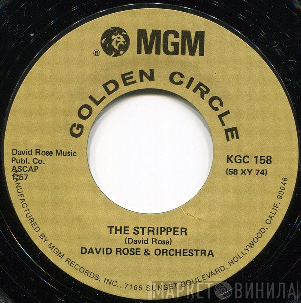 David Rose & His Orchestra - The Stripper / The Runway