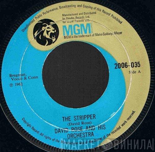 David Rose & His Orchestra - The Stripper