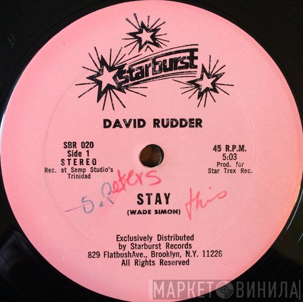 David Rudder  - Stay