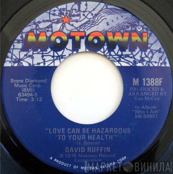David Ruffin  - Love Can Be Hazardous To Your Health / Heavy Love