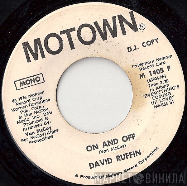 David Ruffin - On And Off
