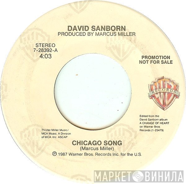 David Sanborn - Chicago Song